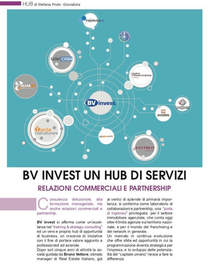 BV Invest un hub di servizi