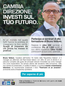 Cambia direzione, investi sul tuo futuro